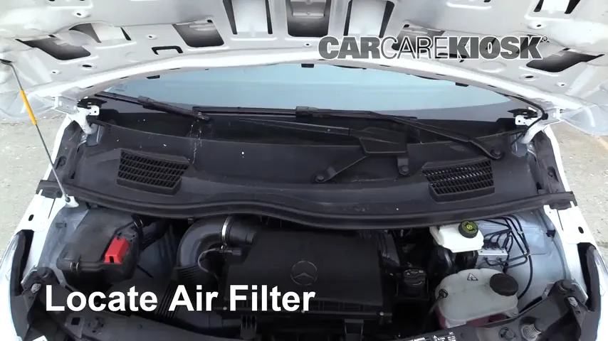 2019 Mercedes-Benz Metris 2.0L 4 Cyl. Turbo Mini Cargo Van Air Filter (Engine)